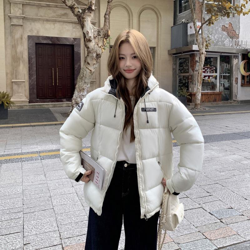 Winter couple explosion student down cotton jacket