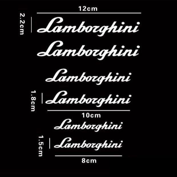 

For Lamborghini Urus Huracan Aventador Premium Accessories Car Caliper Stickers Caliper High-temperature Resistant Sticker
