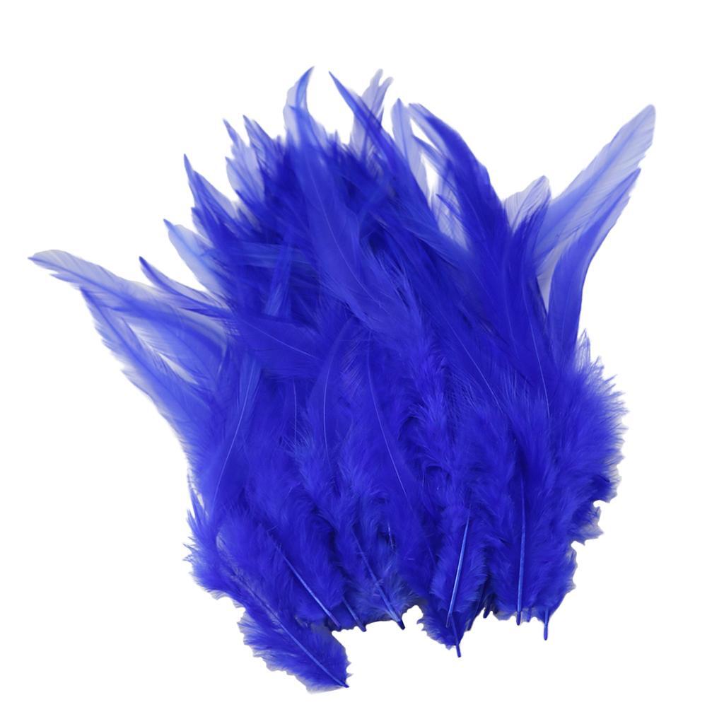 

50 шт. натуральных куриных перьев 13-18 см своими руками