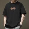 Oversized Trendy Men's T Shirts Summer New Short Sleeve O-neck Loose Printing Letter Vintage Tops Casual Fashion Men Clothing