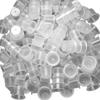 Plastic Material Ink Caps Cups 300 PCS Bulk Pack Disposable Tattoo Cups  For High-Frequency Tasks