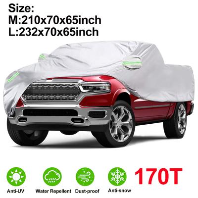 Kryt na nákladné auto Celoročný kryt na auto pre pickup proti prachu, nečistotám, vetru, UV žiareniu, ochrana auta 170T Náhrada za Ford Rapto