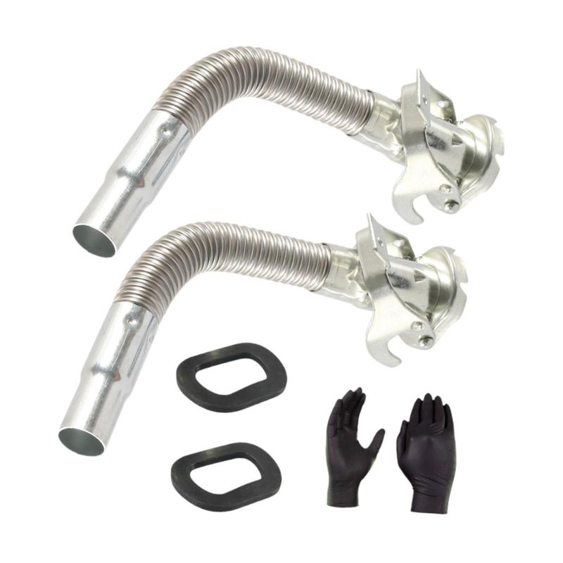 Stainless Steel Fuel Can Spout Leakproof Flexible Pouring Pipe Easy tall Nozzle for Jerry Can Camping