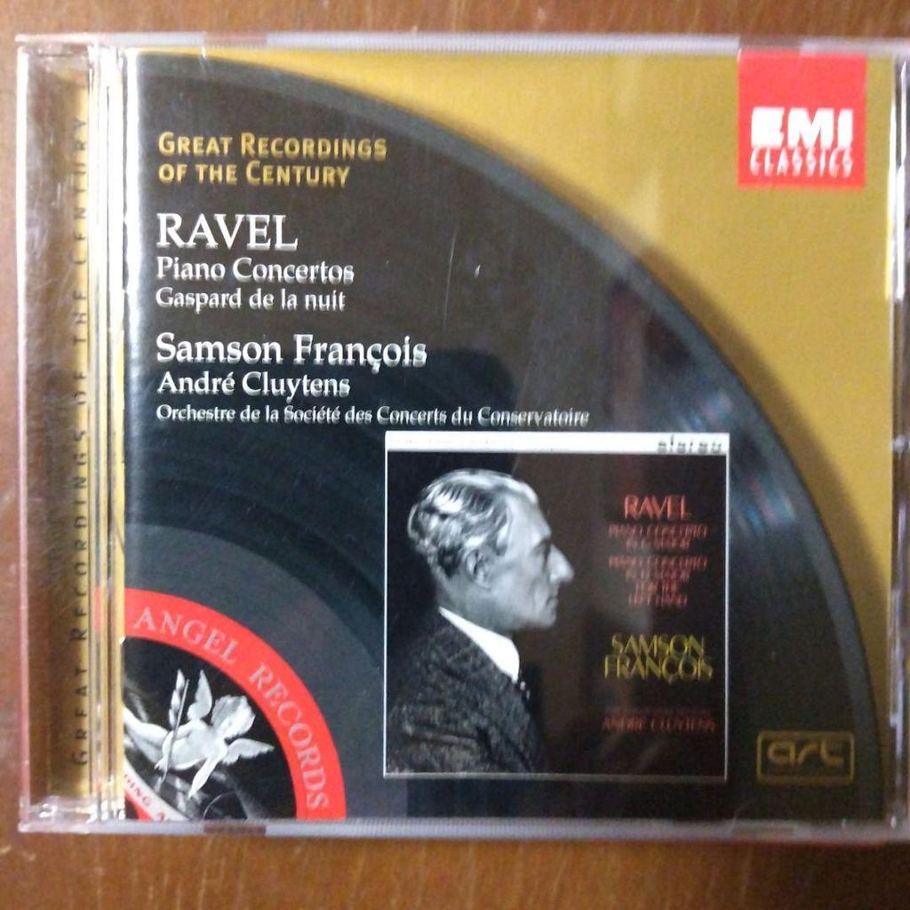[USED] Two CDs of the great pianist Samson François's masterpieces, one box (10 CDs)