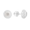 Silver Earrings with Cubic Zirkonia (2191506)