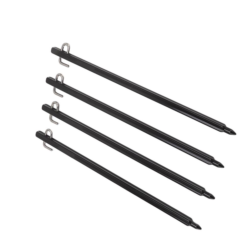 4Pcs Tent Stake Camping Peg Aluminium Alloy High Strength Spike Set Kit for Outdoor