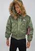 Alpha Industries 45P Hooded Winter Jacket (144103-01) sage/green