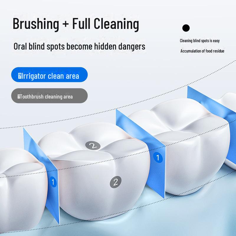 Ouyili Ultrasonic Micro Bubble Water Flosser for Teeth Cleaning