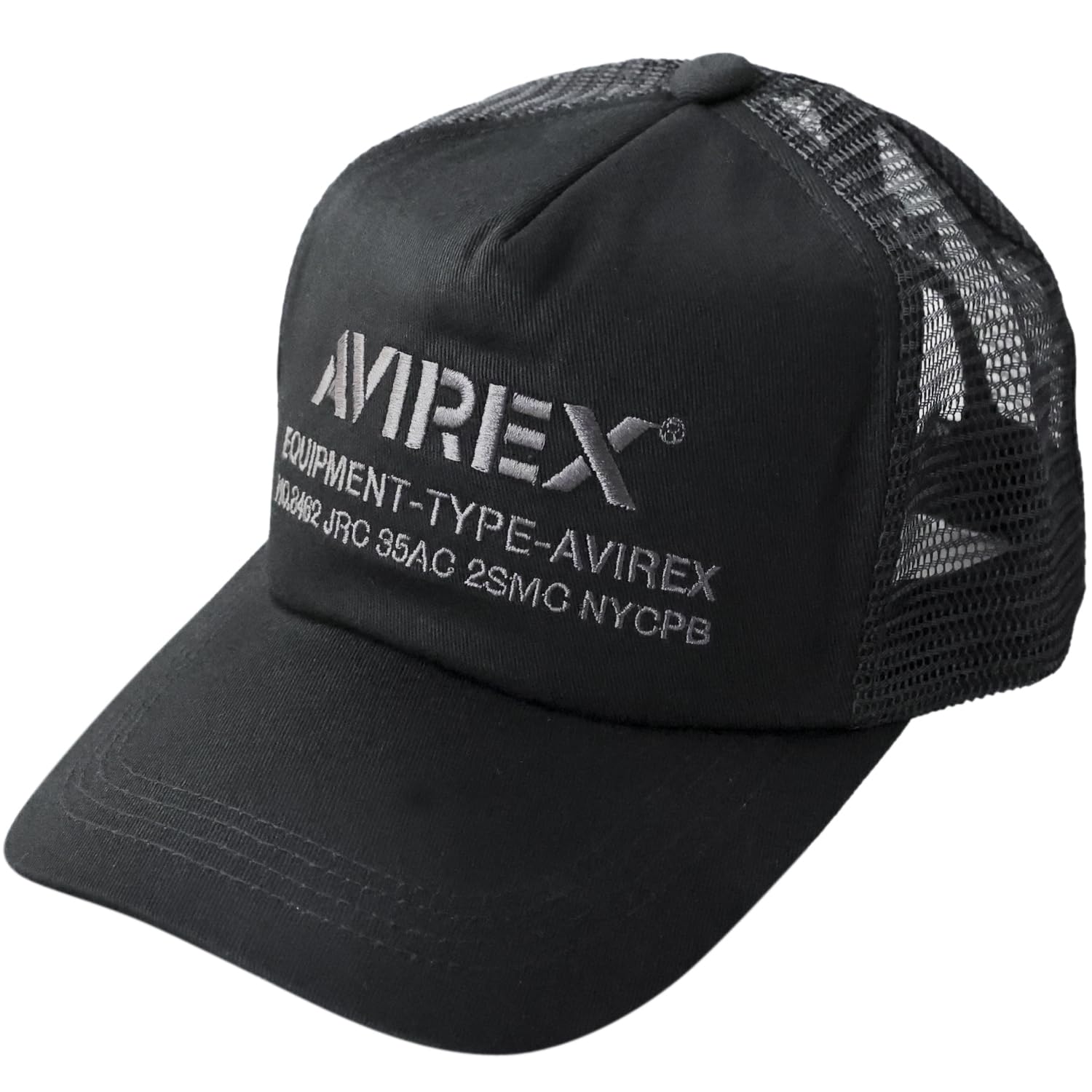 

Avirex Standard Military Mesh Available in 2 XL and LL Black Men s Cap, Sizes (XL (62cm), Numbering)