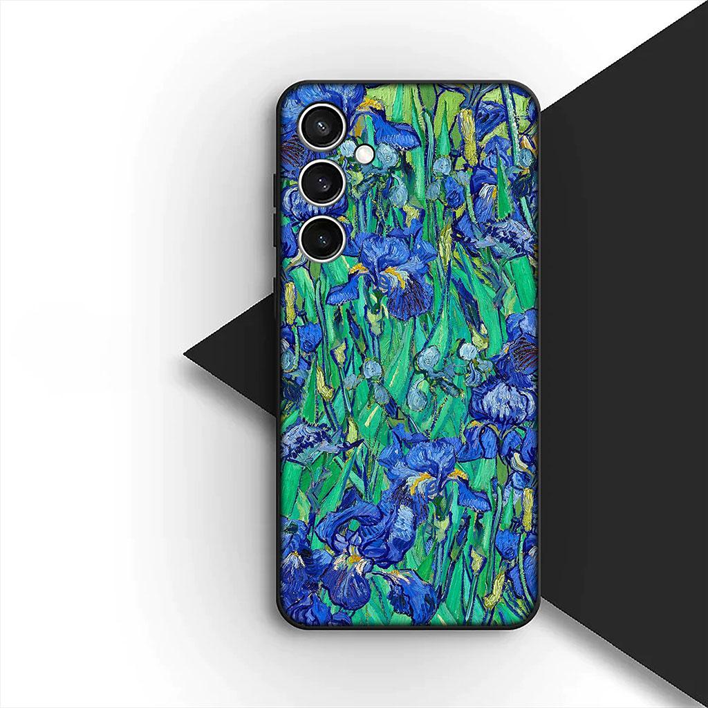 Phone Cover for Samsung Galaxy S22 S21 S20 FE Ultra Plus A07 A17 A15 A16 A25 A57 A37 Casing Case Starry Night Van Gogh Sky Art