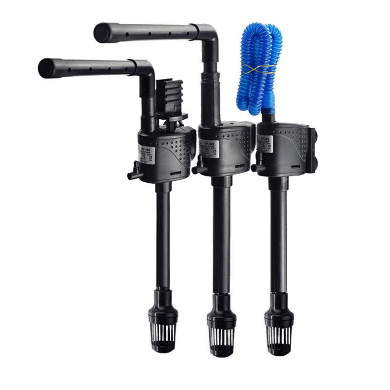 Silent Aquarium Pump: 3-in-1 Filter, Circulation, and Oxygenation for Small Tanks