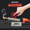 100W Plastic Welding Repair Kit & 2-IN-1 Soldering Iron 200/1000Pcs Hot Staples Kayak Bumper Car Repair Tools
