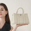 The First Layer of Skin Garden Leather Women's Bag Europe and The United States Retro Bucket Bag Fashion Handbag