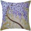 Oil Painting Tree Cushion Cover for Sofa Livingroom Pillow Case Home Decoration % Polyester Vintage Throw Pillow Cover