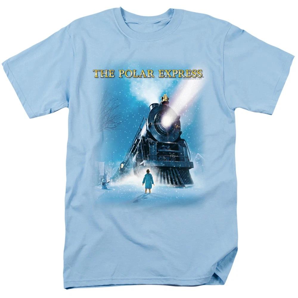 Polar Express - Big Train -  Unisex Short Sleeve Children s T-shirt - Blue 100