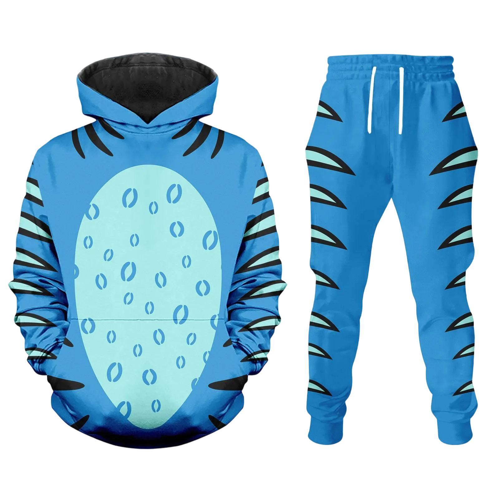 

Women s Casual Loose Hooded Long-sleeved Sweatshirt XL синий