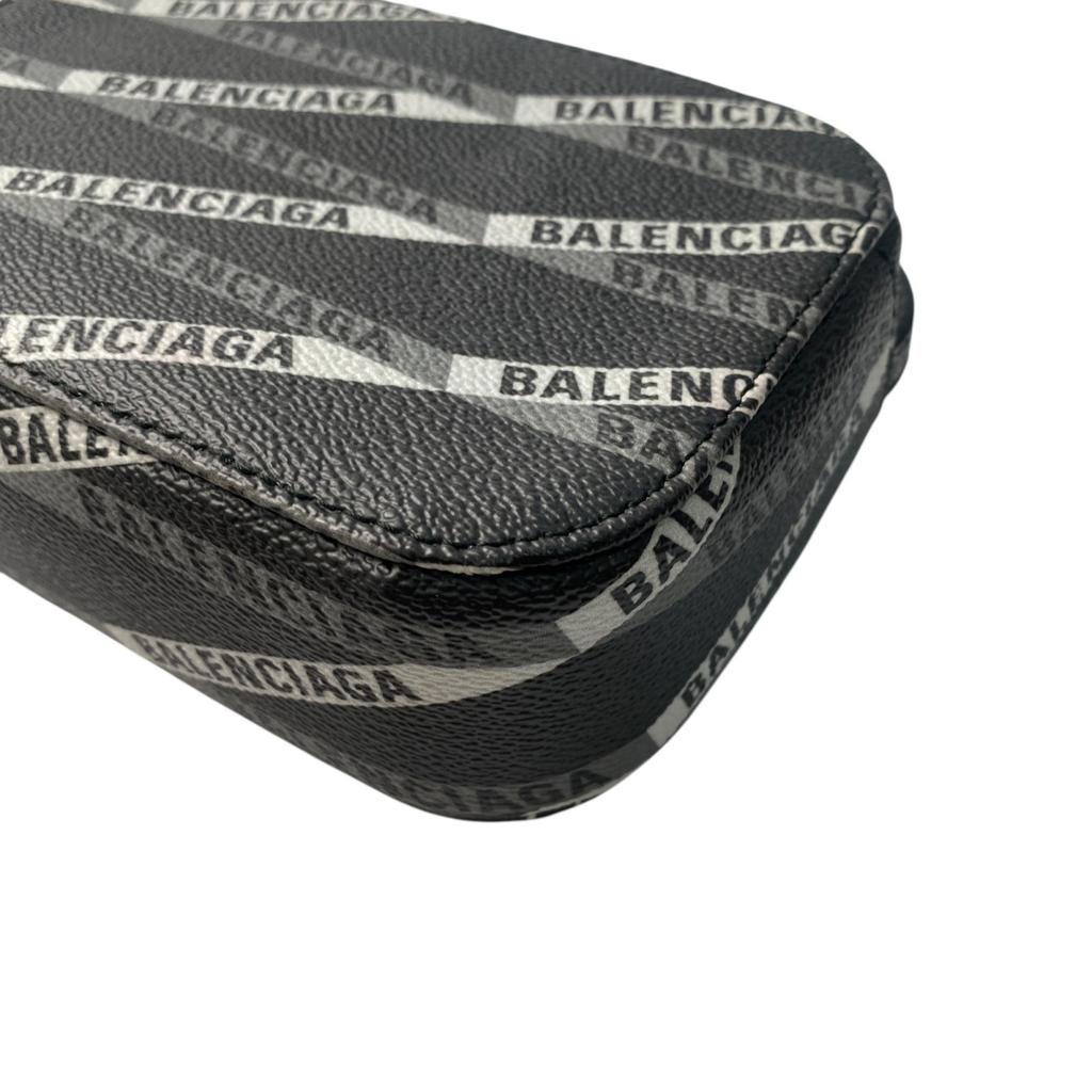 Used BALENCIAGAShoulder Bag Black White/gray Leather Women