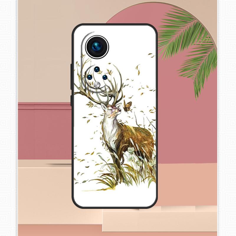 Animal Deer Art Case For Honor Magic 5 6 7 8 Pro Honor X9c X9b X9a X8b X8a X8c 50 70 90 400 200 Lite Cover