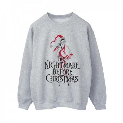 Womens/Ladies The Nightmare Before Christmas Santa Sweatshirt
