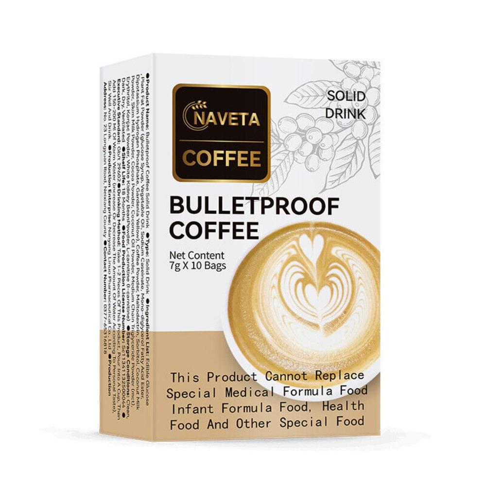 7g*10bags Light Fast Full White Coffee Bulletproof Coffee Healthy Drink 7g*10packs Light Speed Full White Coffee Bulletproof Healthy Beverage