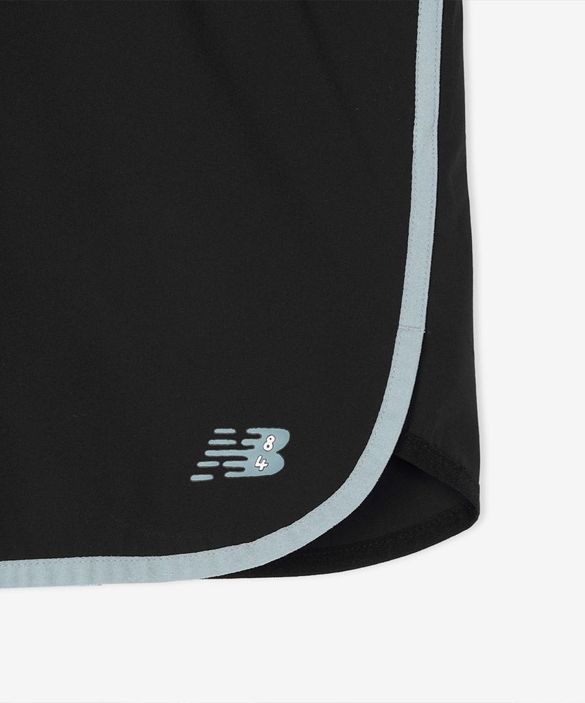 Nyuballanseu Nbnvg21453 / Uni Salago Ttunda 4.5-Length Woven Shorts (Black)
