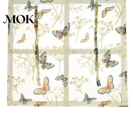 Room Curtain Roman Blind Flower Pattern Elegant Window for Home