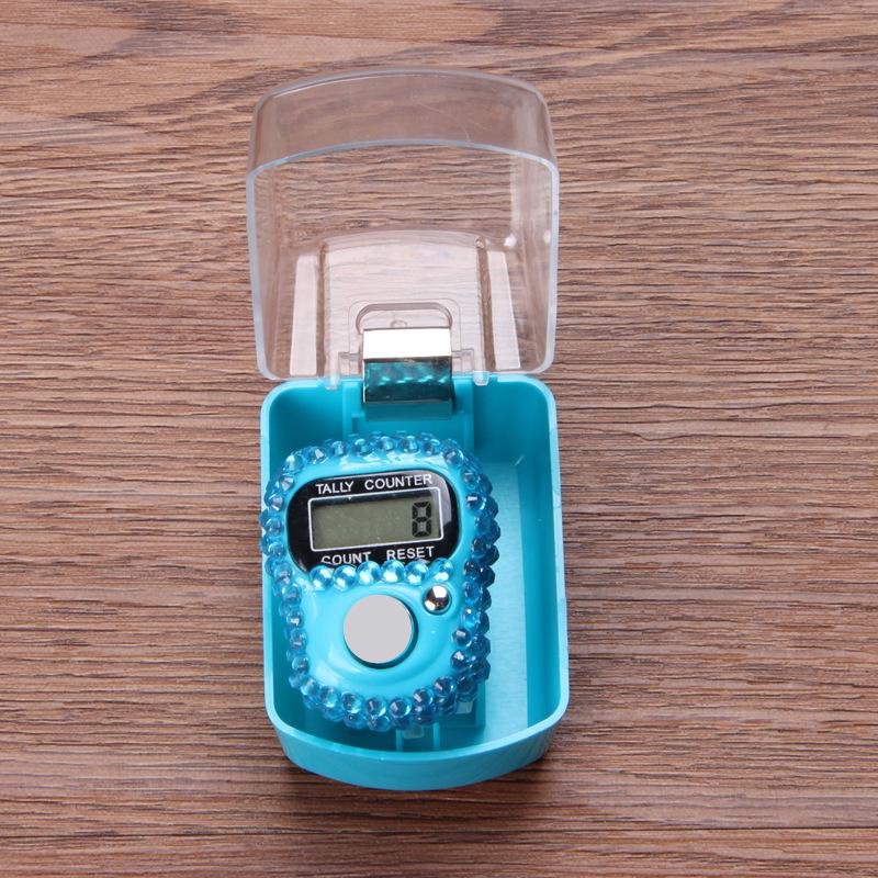 Diamond-Set Tally Counter Ring