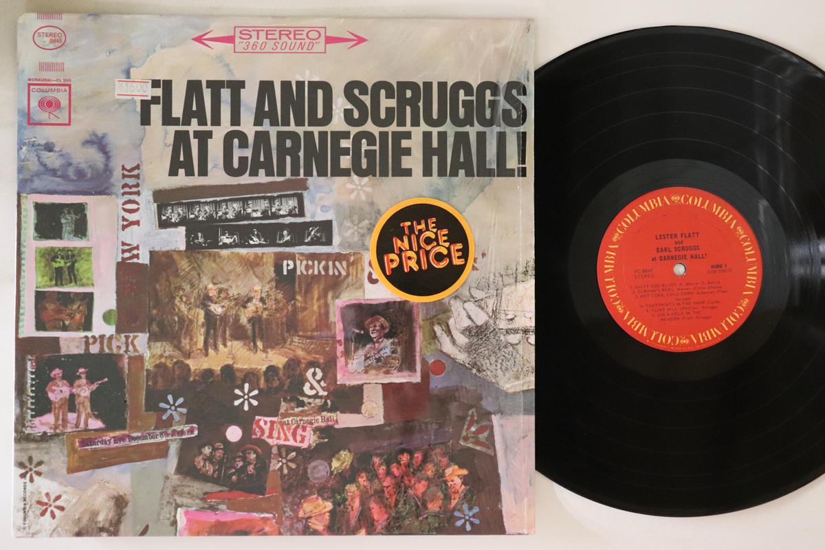 

LP Record FLATT & SCRUGGS - At Carnegie Hall PC8845 COLUMBIA US Folk Used