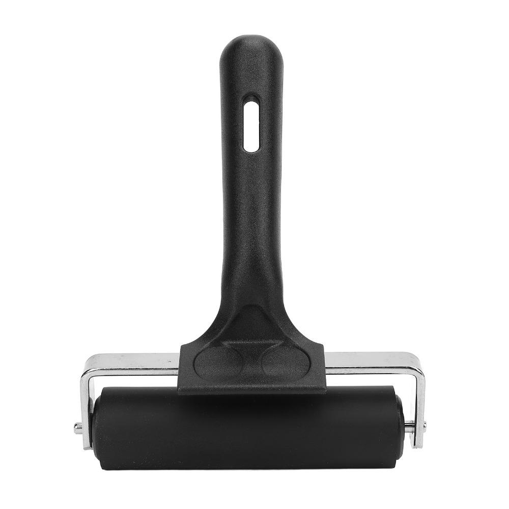 2pcs Hard Rubber Rubber Brayer Roller 4 Inch Printmaking Roller Press Roller Tool For Printmaking