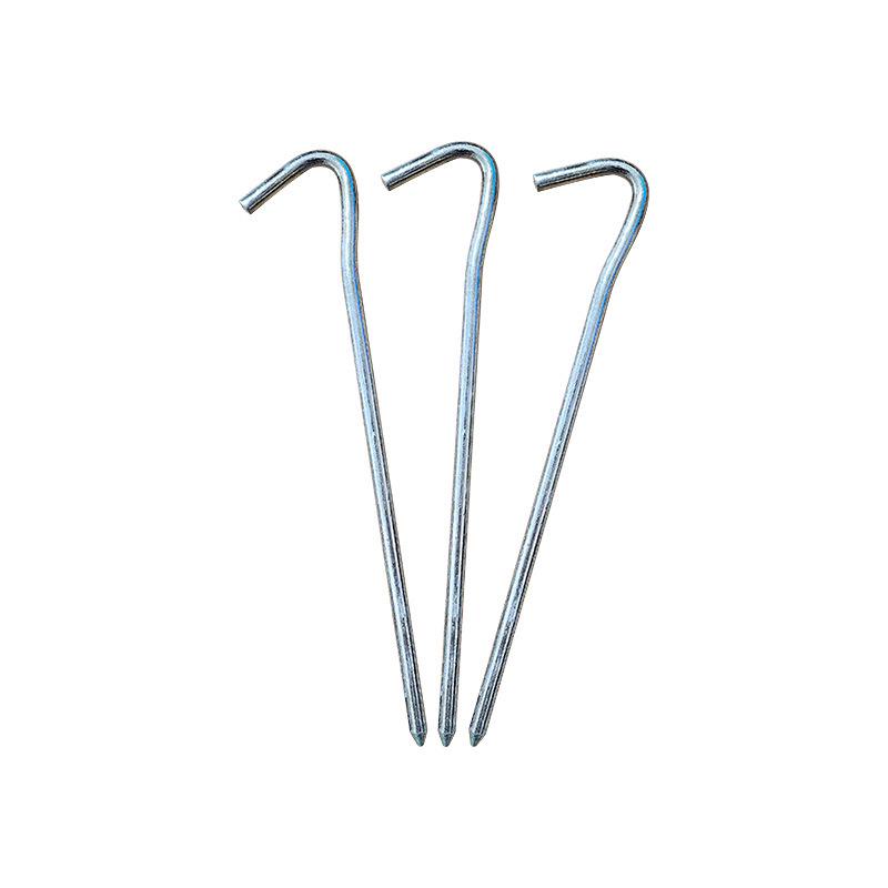 Question Mark Tent Pegs: Thickened Ground Stakes for Outdoor Tents & Tarps