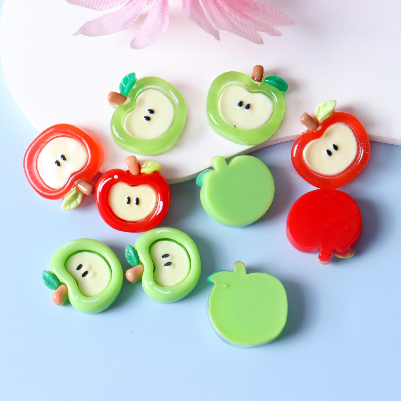 

10 шт. Милые мультяшные прозрачные шармы с плоской задней стороной в виде плодов черного тмина, плоская задняя сторона, смола, DIY, браслет, заколка для волос, кабошоны, украшение, аксессуары