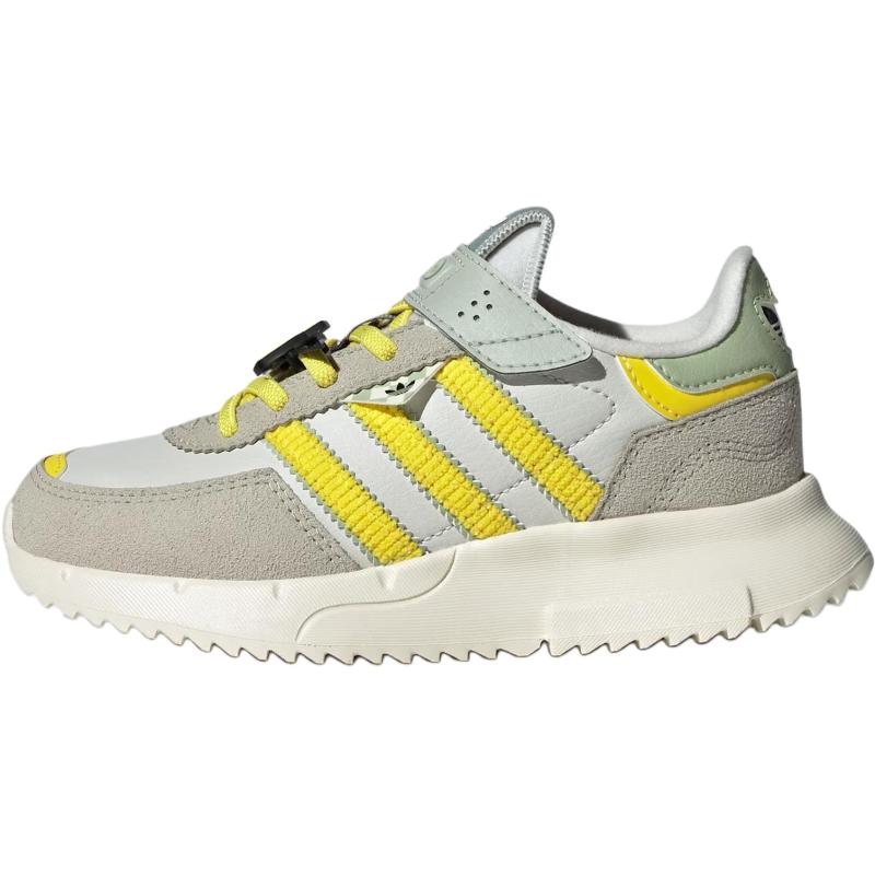 

Disney x Adidas Originals Retropy F2 Low top Kids Lifestyle Shoes Gray Yellow Kids Sneakers JS2471 33.5