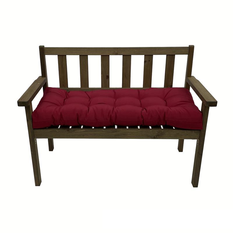 3 Seater Home Garden Lounger Bench Cushion Outdoor Patio Park Swing Chair Cushions Classic Solid Color Long Pillow Cushions