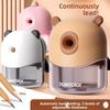 Hand-cranked Capybara Pencil Sharpeners Panda Cartoon Cartoon Pencil Cutter Cute Single Hole Pencil Cutter Tool Children