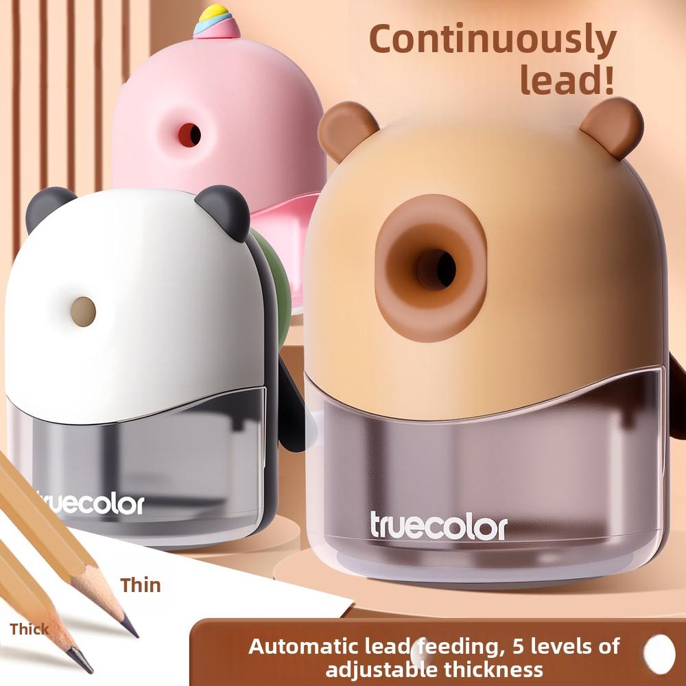 Hand-cranked Capybara Pencil Sharpeners Panda Cartoon Cartoon Pencil Cutter Cute Single Hole Pencil Cutter Tool Children