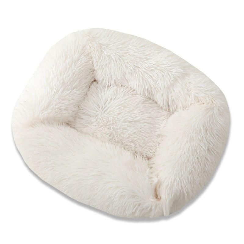 Morbido e lungo peluche Letto per cani Inverno Letto per gatti Chihuahua Yorkie Cucciolo Cuscino Letto per cani di piccola taglia Caldo divano letto per animali domestici per cani Gatti