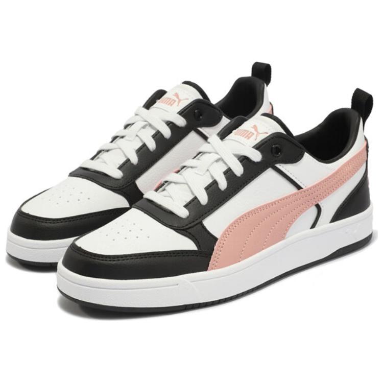 New PUMA DRIBBLE Low Top Casual Shoes Unisex White Pink 400326-01