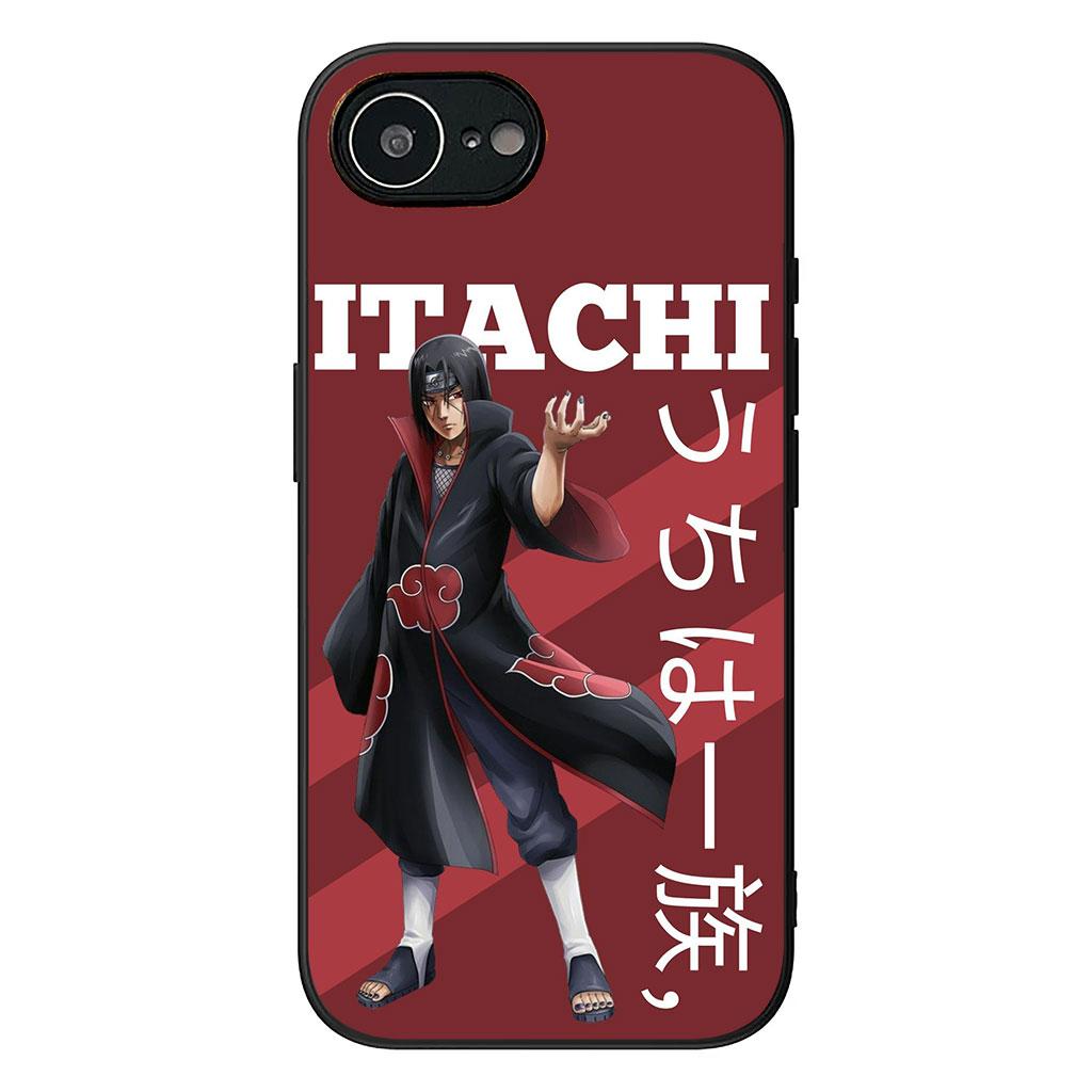 Itachi Uchiha Naruto Akatsuki Phone Cover Case for Apple iPhone 16 15 14 Plus 13 12 Mini 17 Pro Max + ProMax 16E Air 16+ Casing