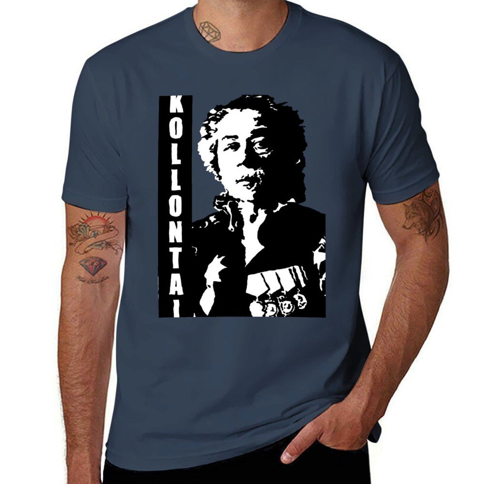 Alexandra Kollontai Tshirt Soft Antishrink Cotton Tee S