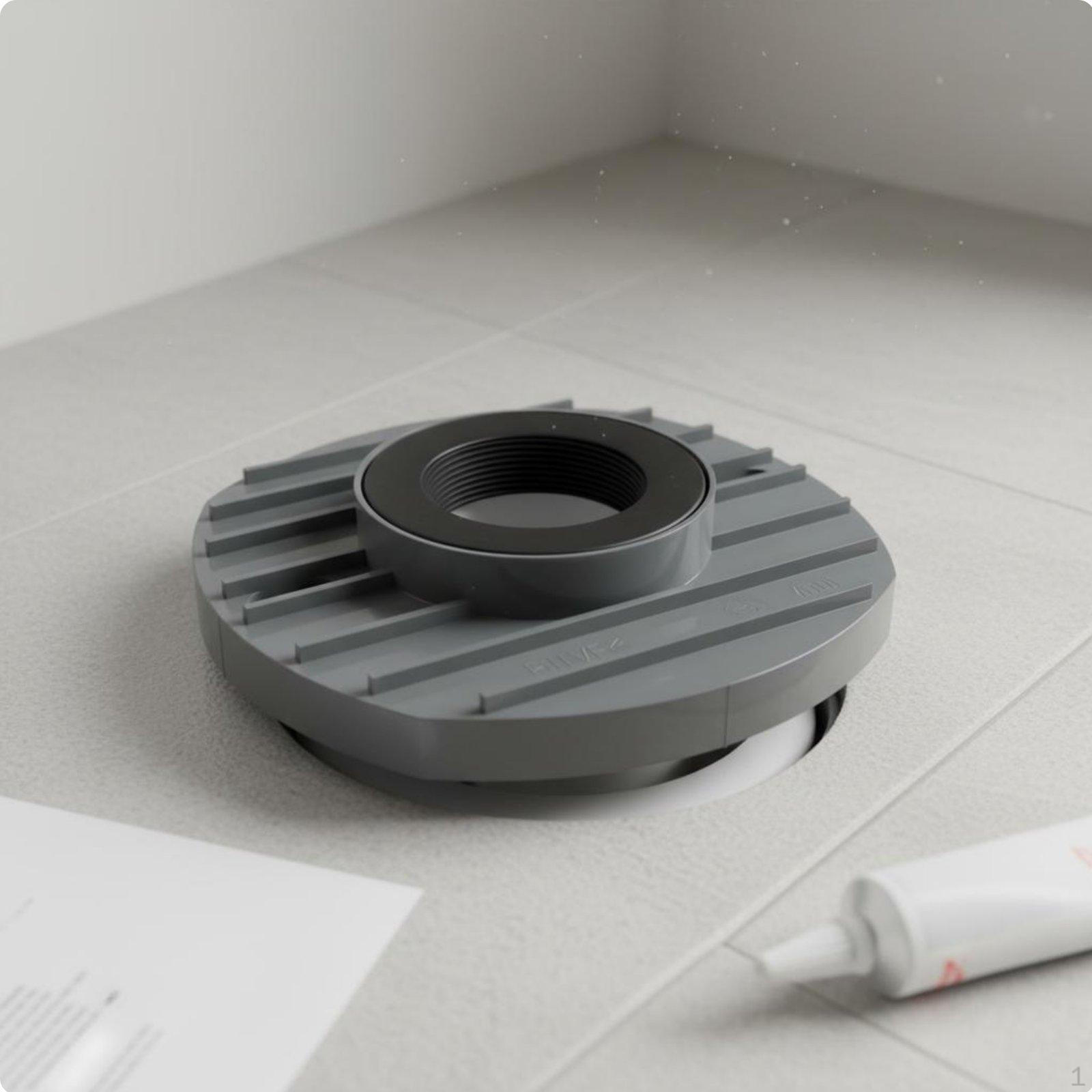 Toilet Flange Seal Easy Installation PVC Plate Offset Function for Plumbers, DIY to Flange