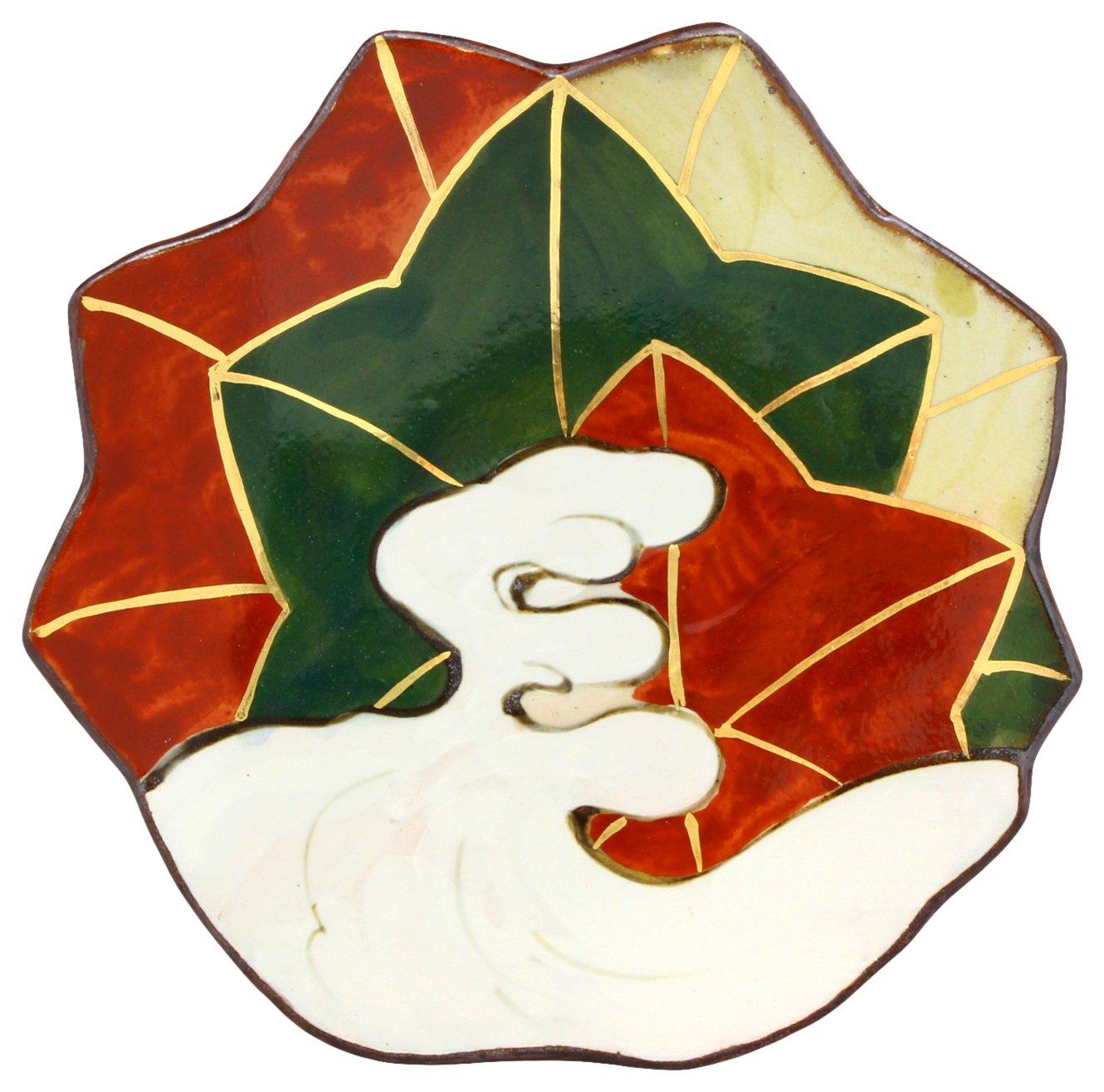 

Киото-яки, Киёмидзу-яки, печь Сюндзан, отдельные тарелки (представлено в подарочной коробке) Кензан, река Тацута