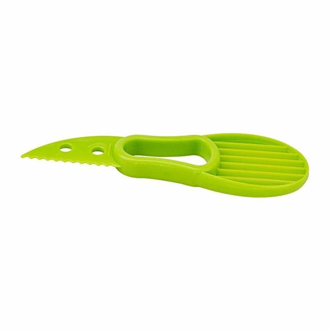 Feliator Avocado Plastic Knife 18 Cm Fruit Cutter Pitter Kitchen Tool