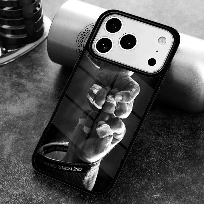sport Martial Art MMA Fight Jiu Jitsu Phone Case For iPhone 17,16e,15,14,13,12,11,Mini,Pro,MAX soft Silicone Cover