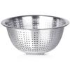 Steel Kitchen Colander Strainer for Straining Vegetables and Fruits 24 Cm