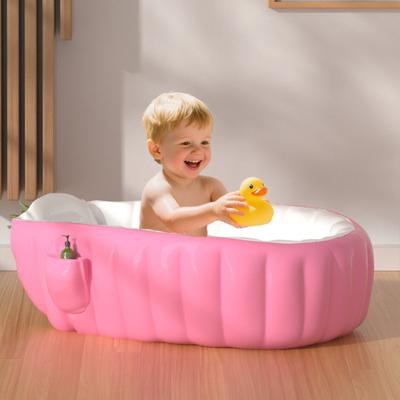 Cadă Gonflabilă pentru Fete Depozitare Ușoară Cadă pentru Baby Shower Cadă Gonflabilă pentru Copii pentru Plajă Camping Piscină Multifuncțională