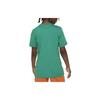 Nike T-Shirt Sportswear Logo Print Round Neck Short Sleeve Kids Tops Green DV2579-314