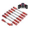 RC Pull Rod Aluminum Alloy Pull Rod for   for Rustler for Slash 4 Wheel Drive 1Celsius10 RC Car