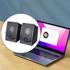 USB Desktop Speaker Computer Speaker Clear Sound, User Friendly Operation & Strong Vibration Subwoofer for Clear Output