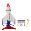 Auto Landing Kids Rocket Toy with Base Helicopter-like Propellers Fun Rechargeable Educational