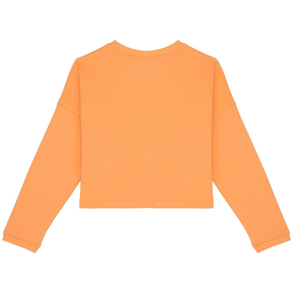 Native Spirit Womens/Ladies Oversized Crop Sweatshirt
